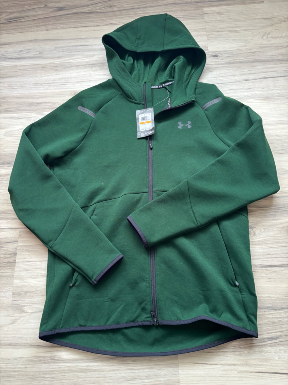 Under Armour Green Men’s Full-Zip Hoodie